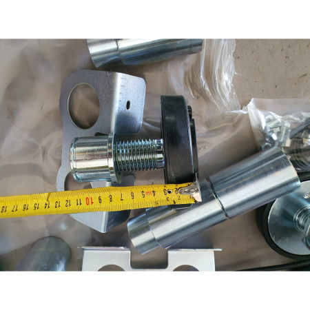 Двостоїчний електрогідравлічний підйомник з нижньою синхр. SE-4000, 4,0т (380В/220В), SKYRACK, Китай-Англія 4