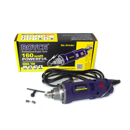 Мини гравер/дрель Royce RDG6-160 с регулировкой оборотов, Китай 1