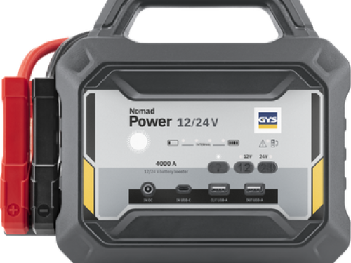 Портативное пусковое устройство NOMAD POWER 12/24 V, GYS, Франция 