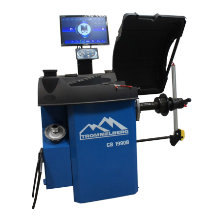 Верстат балансувальний з автовводом даних і ЖК-монітором CB1990B (1Ф.х230В) Trommelberg (Німеччина — Китай) 1