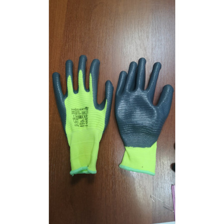 VECHTE: рукавички робочі з нітриловим покриттям, HOEGERT 