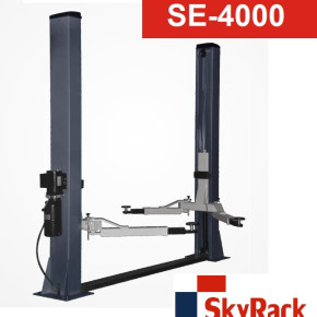 Двухстоечный электрогидравлический подъемник с нижней синхр. SE-4000, 4,0т (380В/220В), SKYRACK, Китай-Англия Двухстоечный электрогидравлический подъемник с нижней синхр. SE-4000, 4,0т (380В/220В), SKYRACK, Китай-Англия