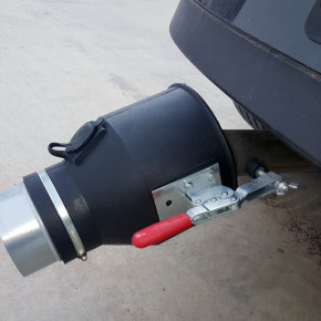 Насадка газоприемная для выхлопной трубы с зажимом - FUTURE EXTRACTION, Испания