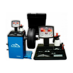 Напівавтоматичний балансувальний верстат CB1960B для коліс до 70 кг, Trommelberg (Німеччина - Китай)