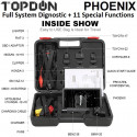 Автомобільний мультимарочний сканер-планшет Phoenix, TOPDON, Китай mini 3