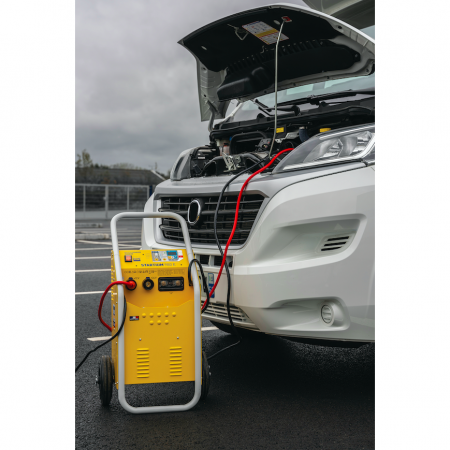 Автоматическое пуско-зарядное устройство STARTIUM 980E (12-24V) на колесиках, GYS, Франция Автоматическое пуско-зарядное устройство STARTIUM 980E (12-24V) на колесиках, GYS, Франция 5