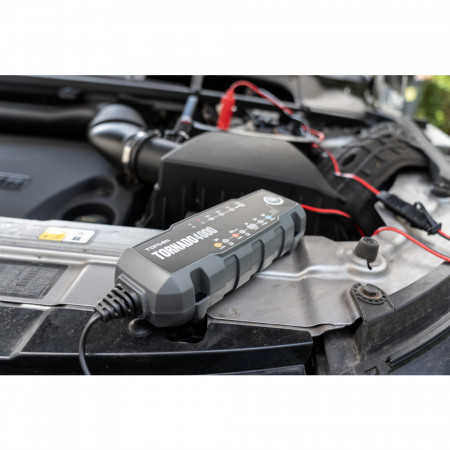 Автоматическое зарядное устройство для аккумуляторов T4A (TORNADO 4000), TOPDON, Китай Автоматическое зарядное устройство для аккумуляторов T4A (TORNADO 4000), TOPDON, Китай 2
