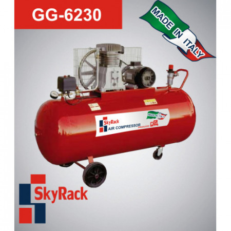 Компресор поршневий ремінний підвищеного тиску GG 6230, GGA, Італія 