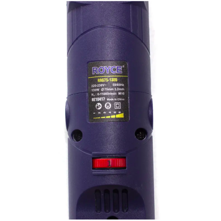 Мини болгарка Royce RAG75-130s, Китай Мини болгарка Royce RAG75-130s, Китай 6