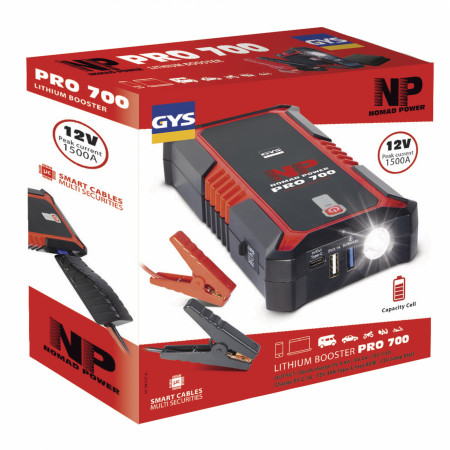 Портативное пусковое устройство NOMAD POWER PRO 700, GYS, Франция Портативное пусковое устройство NOMAD POWER PRO 700, GYS, Франция 5