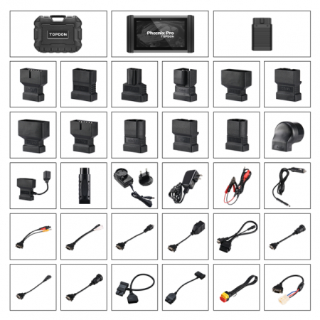 Профессиональный сканер Phoenix Pro, Topdon 7