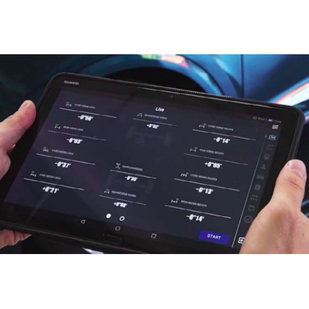 Стенд развал-схождения Q.Lign T.41 с настенным мантажом, Beissbarth, Германия 3