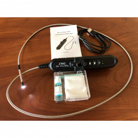 W2145 WiFi, беспроводной видеоэндоскоп с артикуляционным зондом 4,5 мм, Mitcorp, Тайвань W2145 WiFi, беспроводной видеоэндоскоп с артикуляционным зондом 4,5 мм, Mitcorp, Тайвань 2