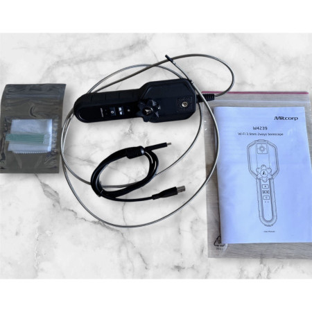 W4239 WiFi, 3,9 мм, беспроводной видеоэндоскоп с 2х сторонним артикуляционным зондом, Mitcorp, Тайвань W4239 WiFi, 3,9 мм, беспроводной видеоэндоскоп с 2х сторонним артикуляционным зондом, Mitcorp, Тайвань 3