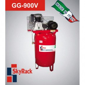 Компрессор поршневой ременной с вертикальным ресивером GG 900V, GGA, Италия Компрессор поршневой ременной с вертикальным ресивером GG 900V, GGA, Италия