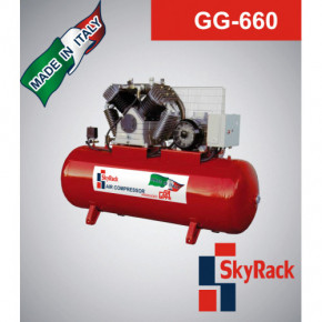 Компрессор поршневой с ременной передачей GG 660, GGA, Италия Компрессор поршневой с ременной передачей GG 660, GGA, Италия