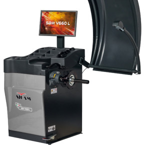 Балансировочный станок SBM V660 L, Sicam, Италия (MT 857 L, Beissbarth)