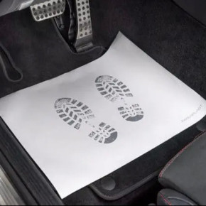 Одноразовые непромокаемые коврики (50х64 см) в коробке SERWO PAPERPLAST 500шт., Германия