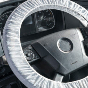 Защитные чехлы на руль для грузовиков в коробке 250 шт. SERWO, Германия